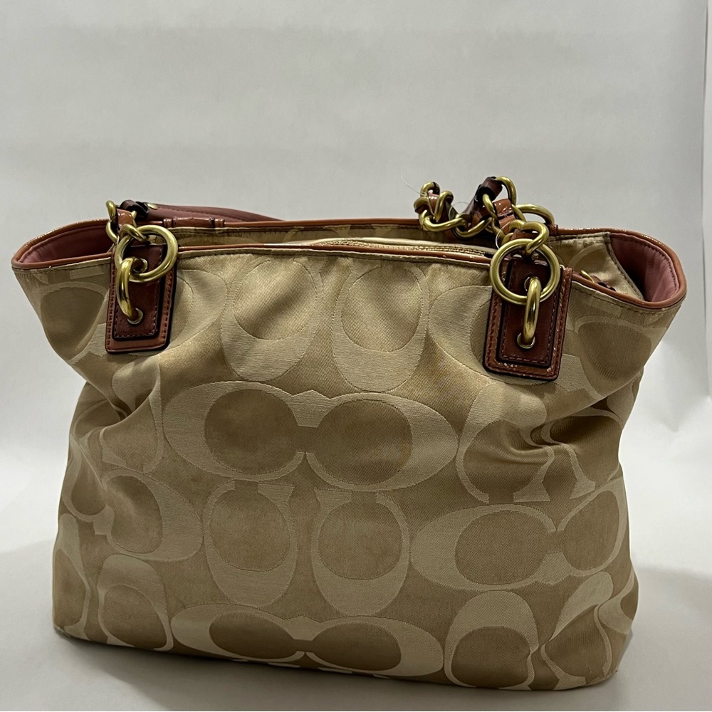 Coach Op Art Signature Toto handbags 👜